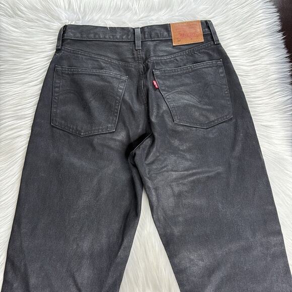 Levi’s Black Wax Coated Jeans - Picture 9 of 9